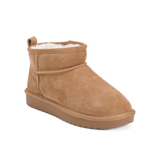 GREYSTONE Chestnut Suede Scarlet Booties - Picture 1 of 2